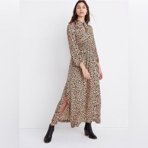 NWT Baum Und Pferdgarten Amber Midi Leopard Print Dress